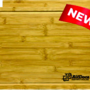 Deluxe Bamboo Large 18x12 Cutting Board
