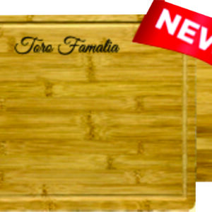 Deluxe Bamboo Medium 13.5x11.5 Cutting Board